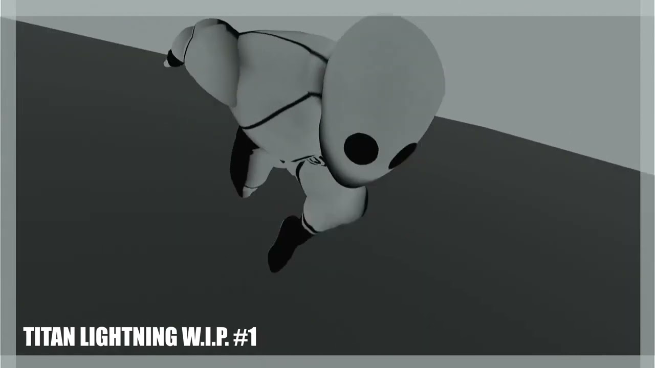 Titan Lightning Animation WIP #1