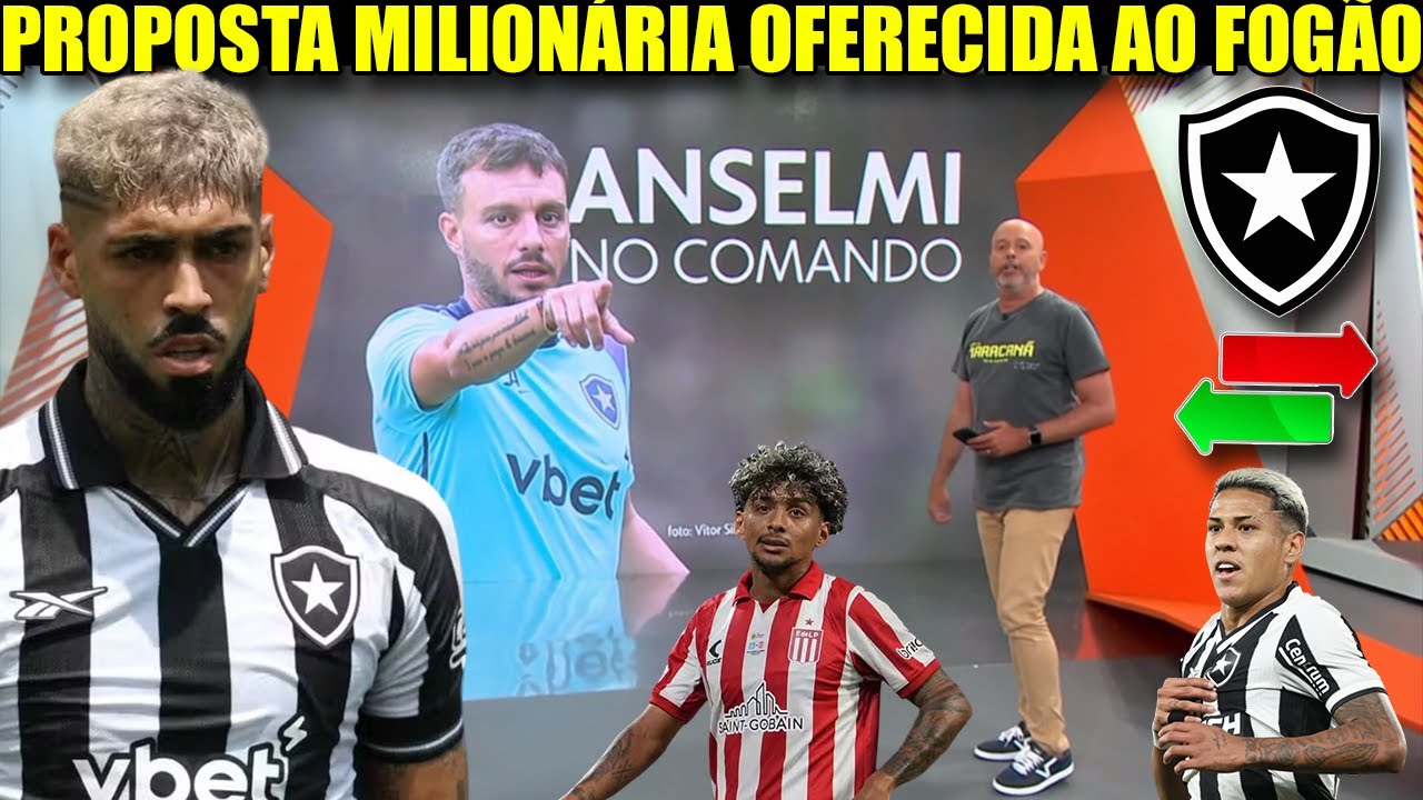 GLOBO ESPORTE BOTAFOGO! ESQUENTOU NÉGOCIO NO FOGÃO, REFORÇOS E SAÍDAS! NOTÍCIAS DO BOTAFOGO DE HOJE
