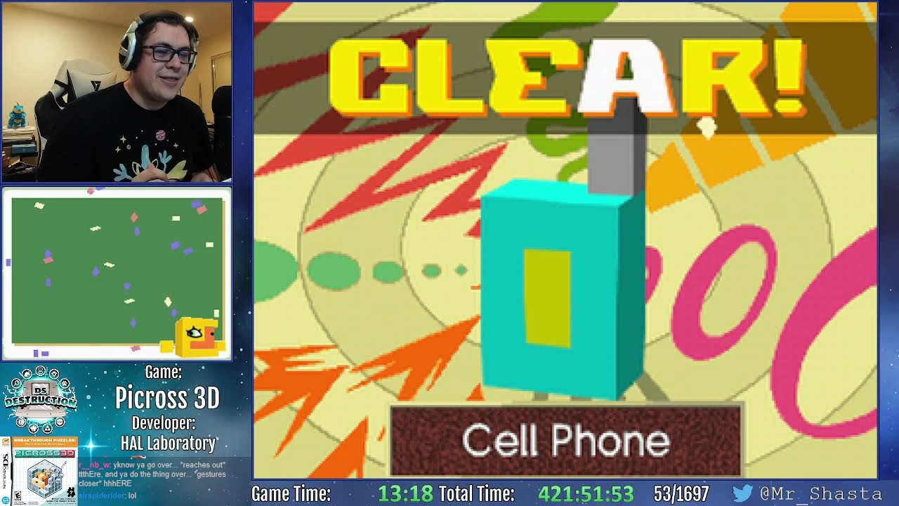 DS Destruction #54/1697: Picross 3D Part 1