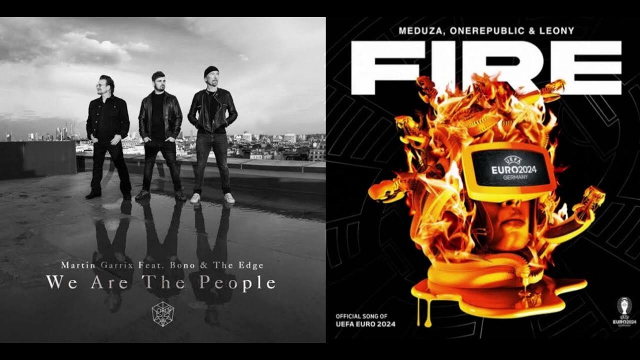 Martin Garrix vs. Meduza - We Are The People x Fire (UEFA Euro 2020 & 2024 Songs Mashup)