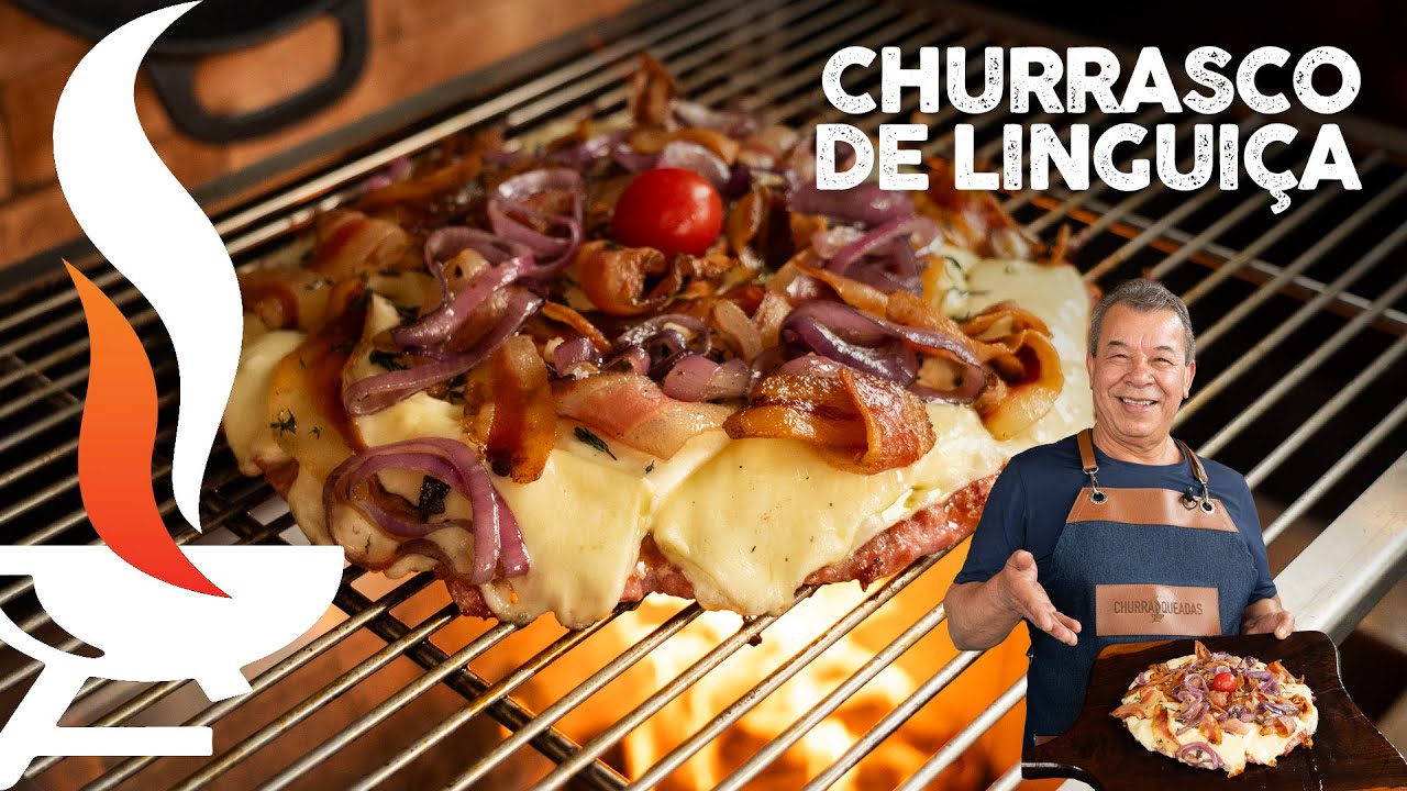 Churrasco de LINGUI-ZZA (Pizza de Lingui&ccedil;a)