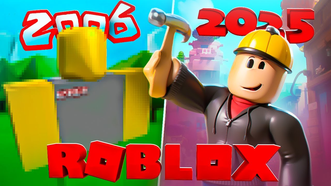 КАК ИЗМЕНИЛСЯ ROBLOX | ЭВОЛЮЦИЯ РОБЛОКСА С 2006 ПО 2025 ГОД!