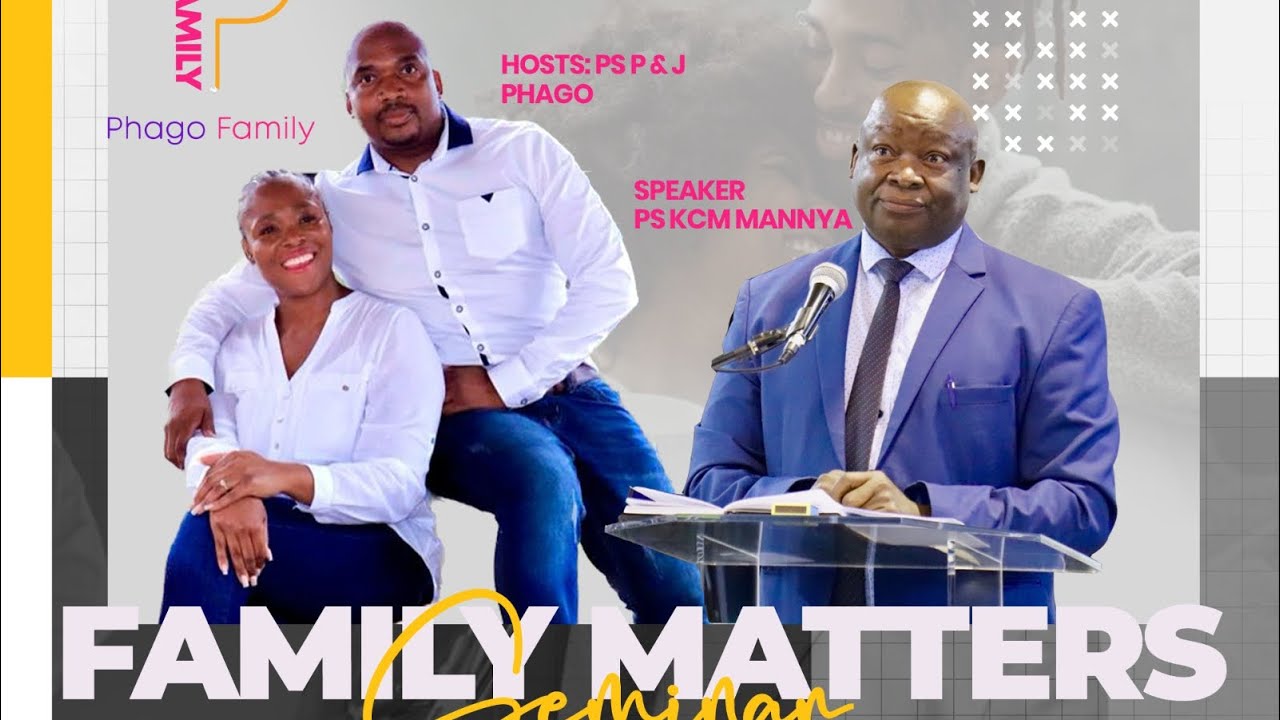 Pastor KCM Mannya on Cohabitation : A Biblical Perspective | Family Matters Seminar | Masihlalisane