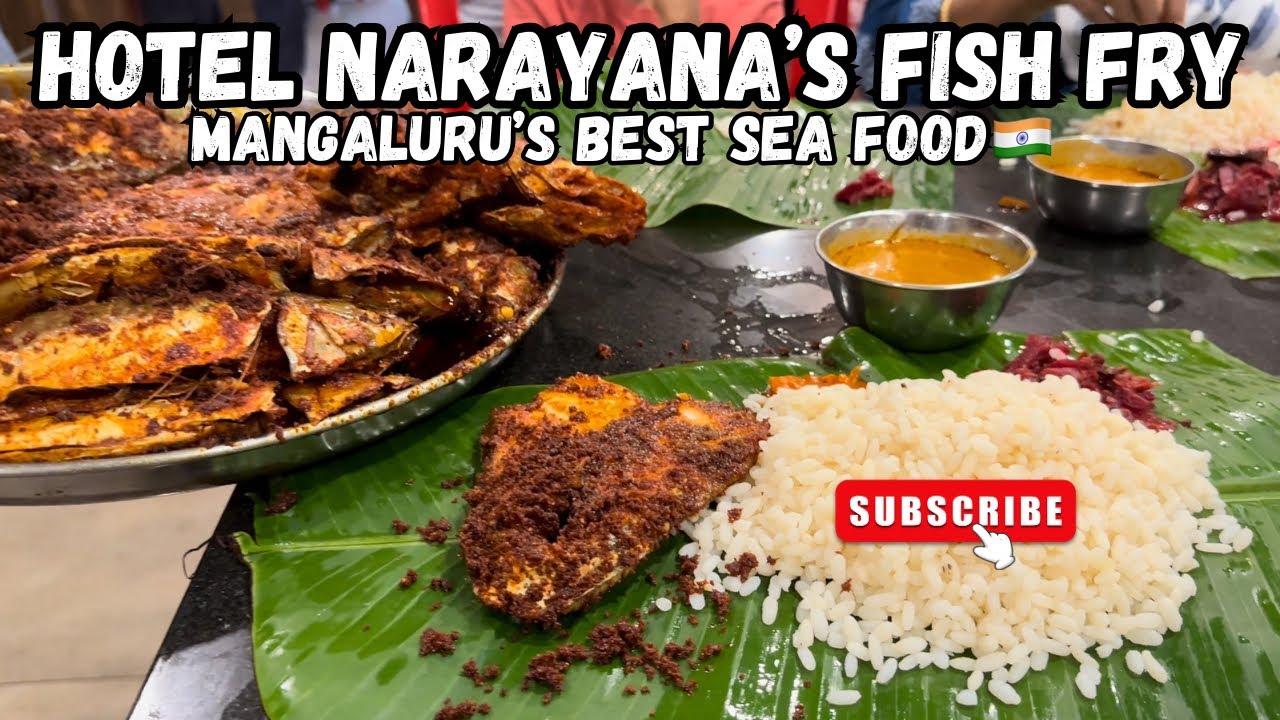 HOTEL NARAYANA’S Famous Fish Curry | Anjal Fish Fry | Sea Food Paradise 🇮🇳