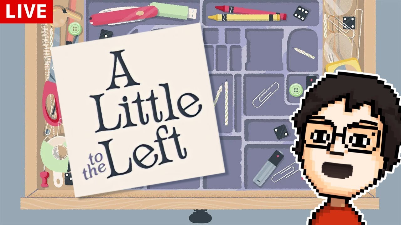 整理整頓するパズルゲームに挑戦する！｜A Little to the Left