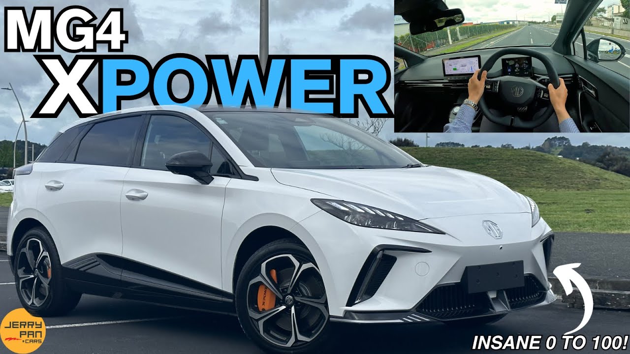 MG4 XPower NZ&AU First Look - POV Walkaround, Drive, Acceleration, Impression