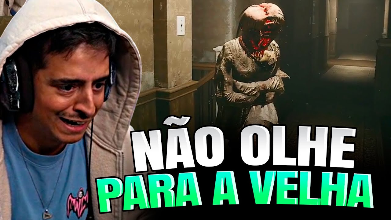 SE OLHAR A VELHA TE PEGA!! CORINGA JOAGANDO TERROR GAMEPLAY!