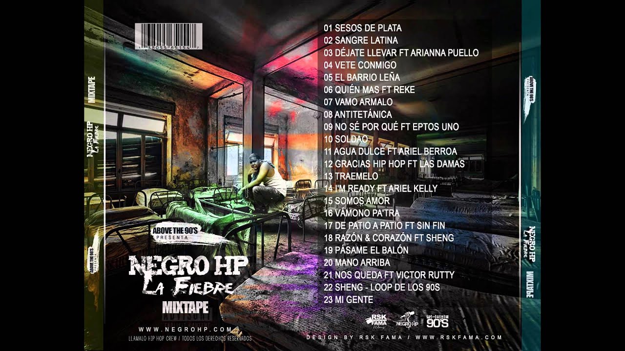 Negro HP MANO ARRIBA  (La Fiebre Mixtape)