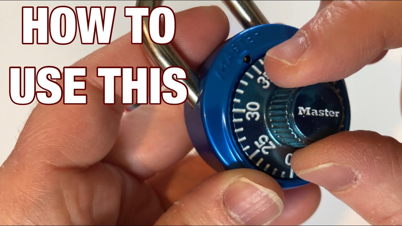 Замок Master Lock 1530DCM для шкафчиков