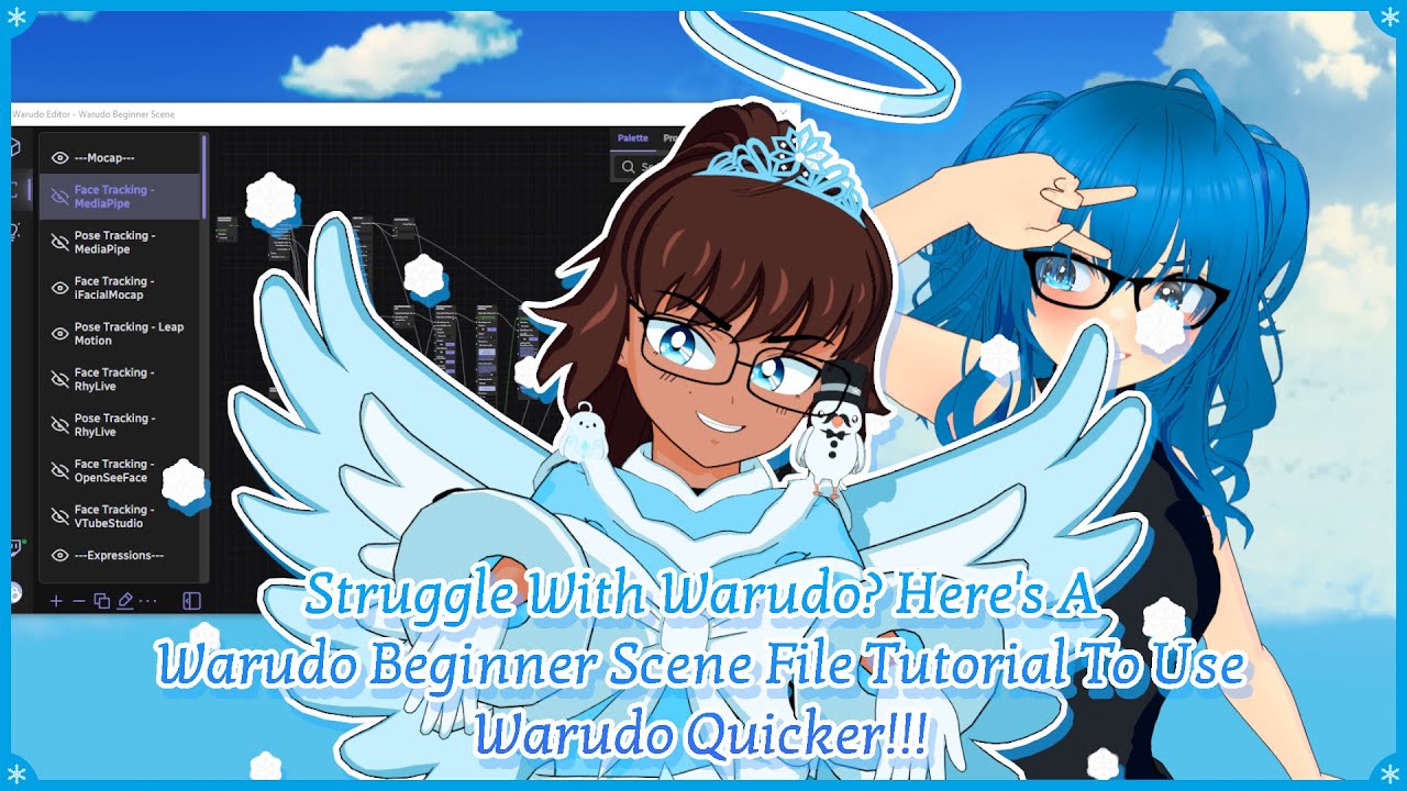 Struggle With Warudo? Here's A Warudo Beginner Scene File Tutorial To Use Warudo Quicker!!!