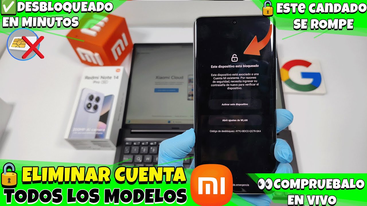 ¿Tu Xiaomi está bloqueado? Mira cómo lo solucioné  -  Desbloquear Xiaomi Bloqueado por cuenta MI