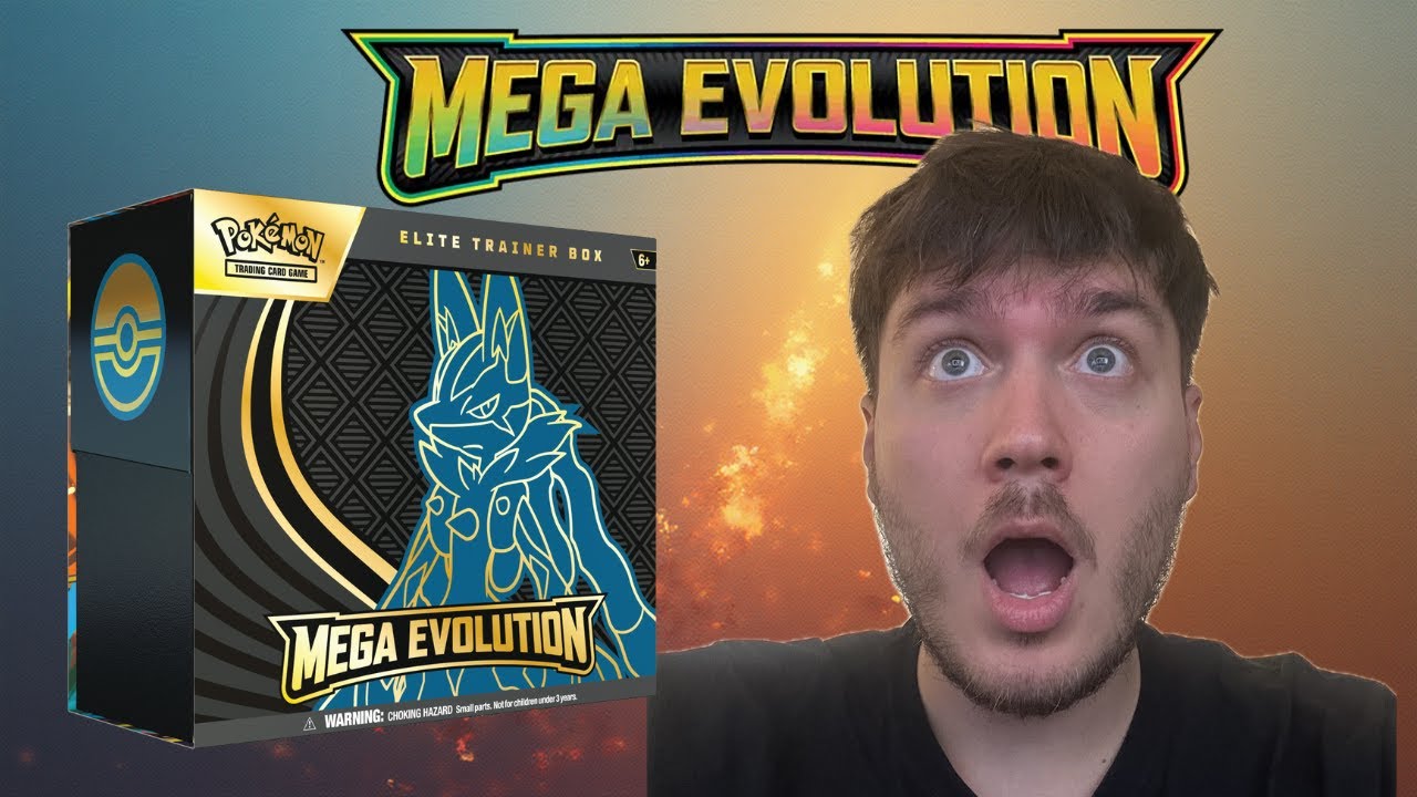 Kosmicznie STRASZNE dropy - ETB Mega Evolution Lucario Karty Pokemon