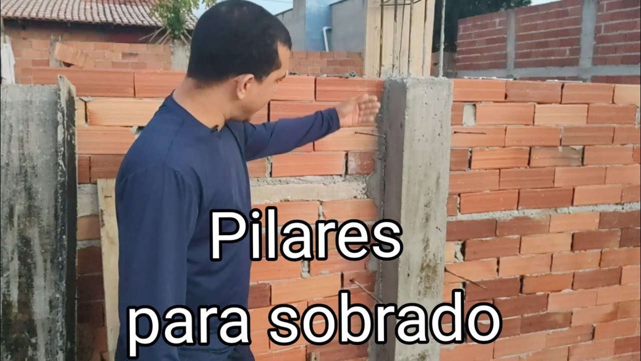Pilares para sobrado