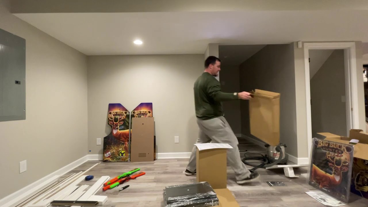 Assembling Big Buck Hunter Pro from Arcade1Up - Start to Finish