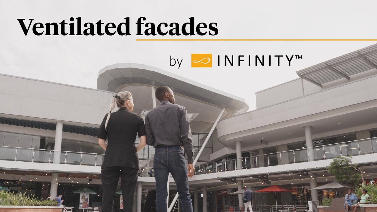 Revamping Malvern Shopping Center with Ventilated Façades | Infinity Surface Innovation
