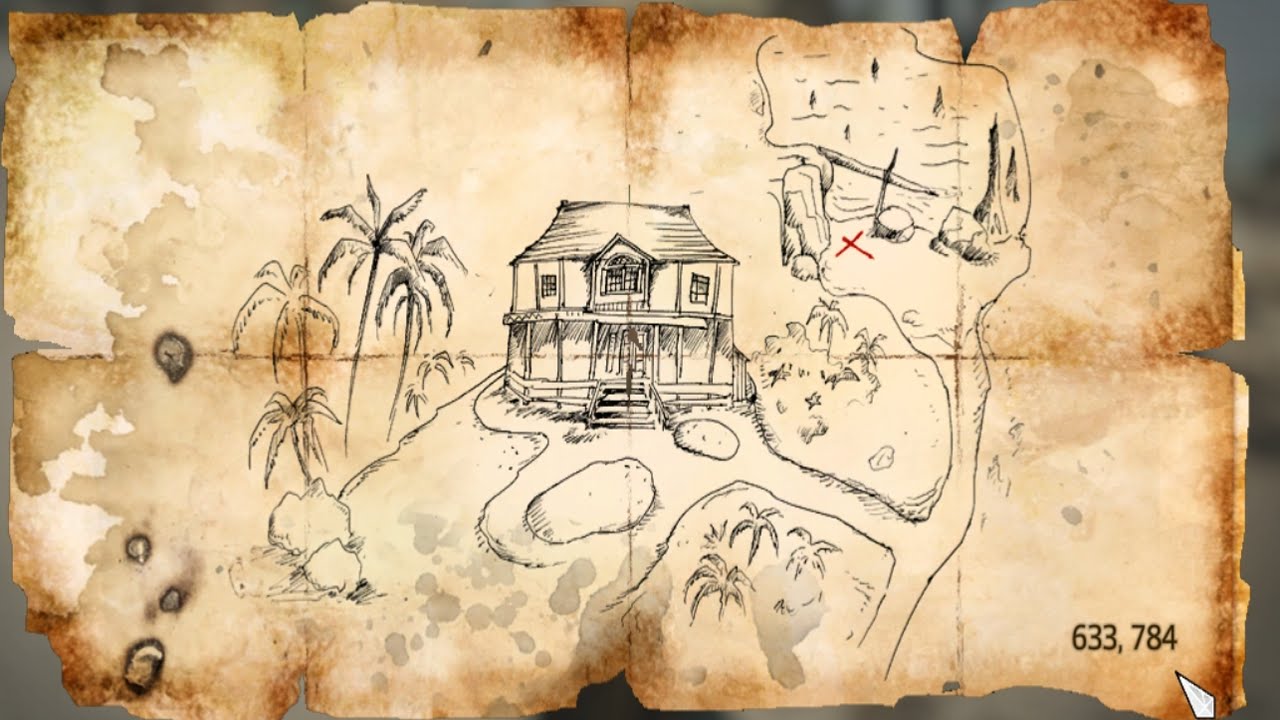 Assassins Creed IV Black Flag | treasure map 633,784
