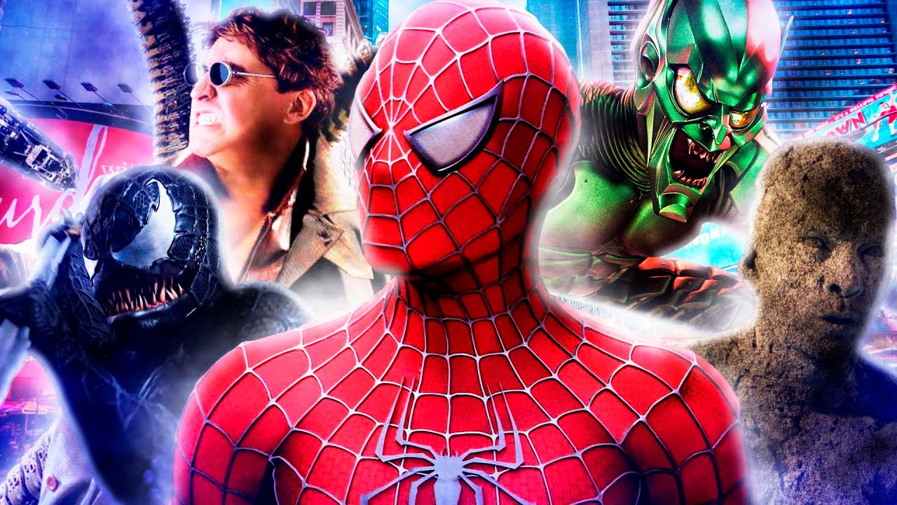 RAP DE SPIDER MAN | LA TRILOGIA DE TOBEY MAGUIRE | ¡EL PRIMER HOMBRE ARAÑA! | SrMecossT