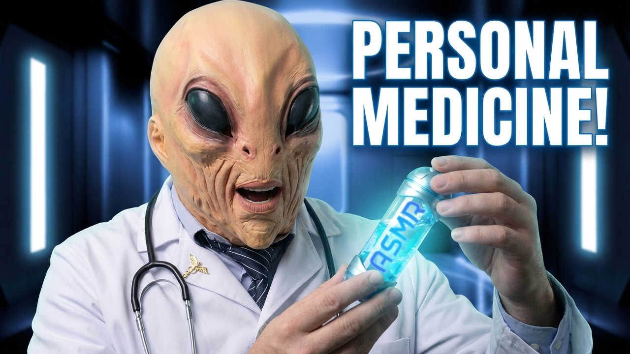 ASMR Doctor Examine YOU, and he's an Alien - third episode of Alien Abduction series - NO TALKING
