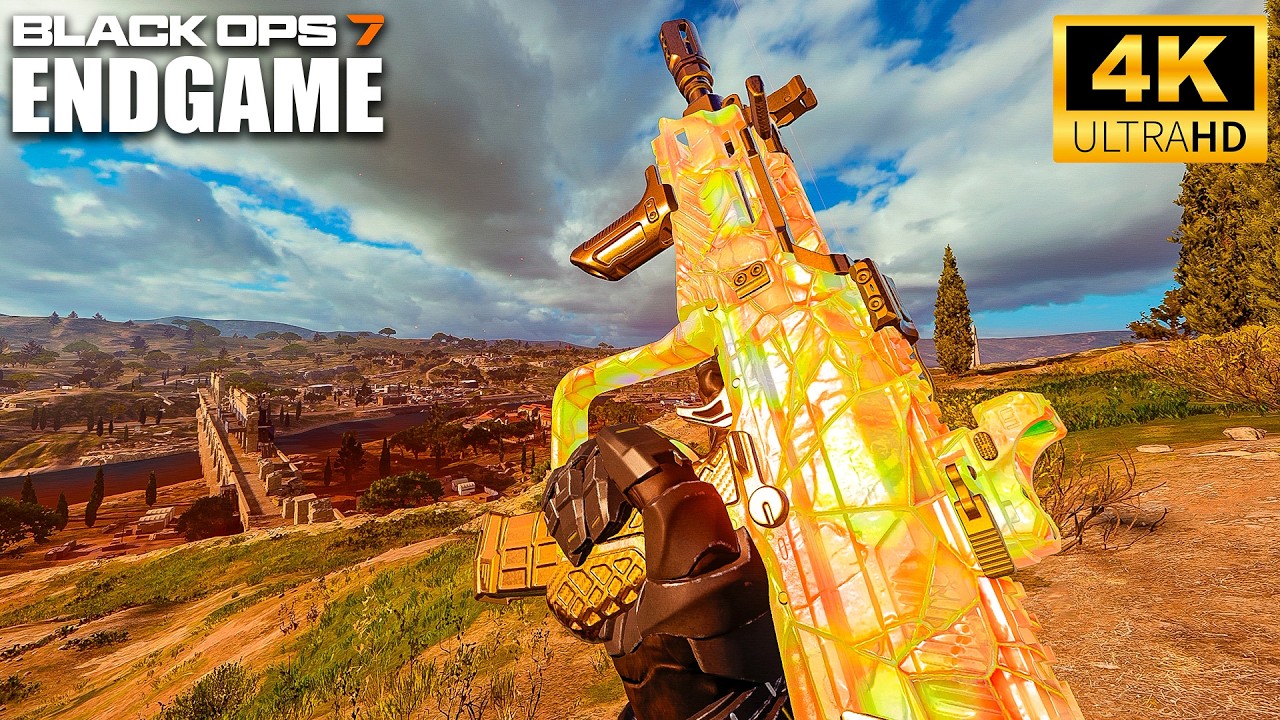 BLACK OPS 7 ENDGAME - HEL-A27, NEW EXOTIC SMG SWARMFORGE Gameplay 4K (No Commentary)