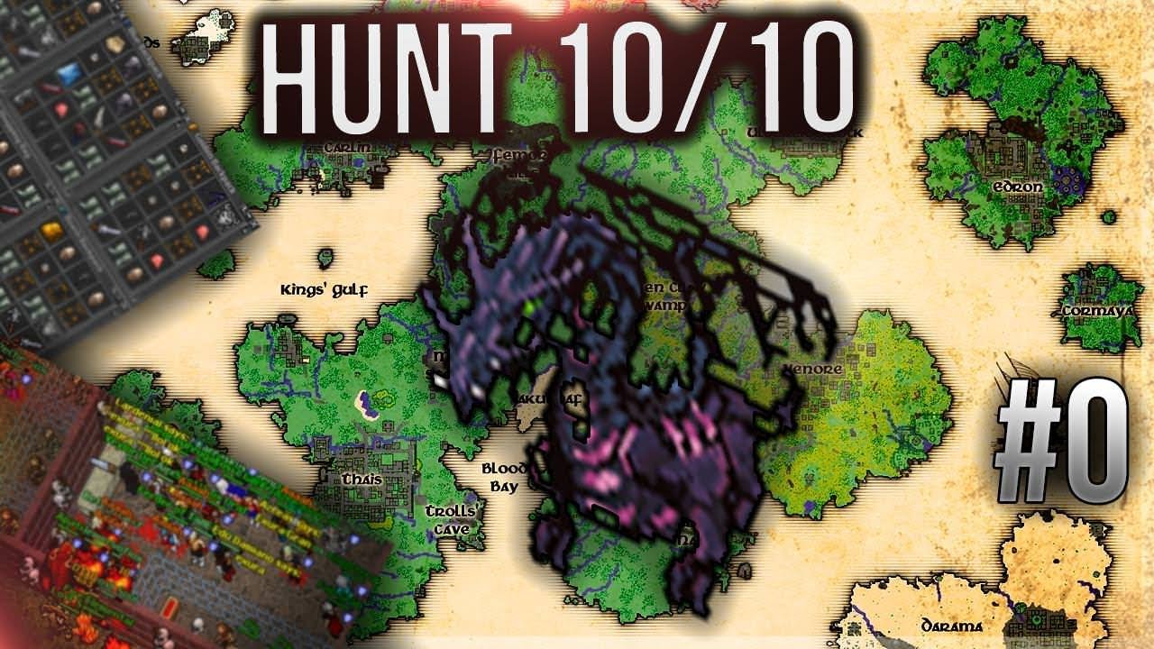 [PL] Tibia | Hunt 10/10 Loot Prey | Ghastly Dragony #0 (Zao Palace)