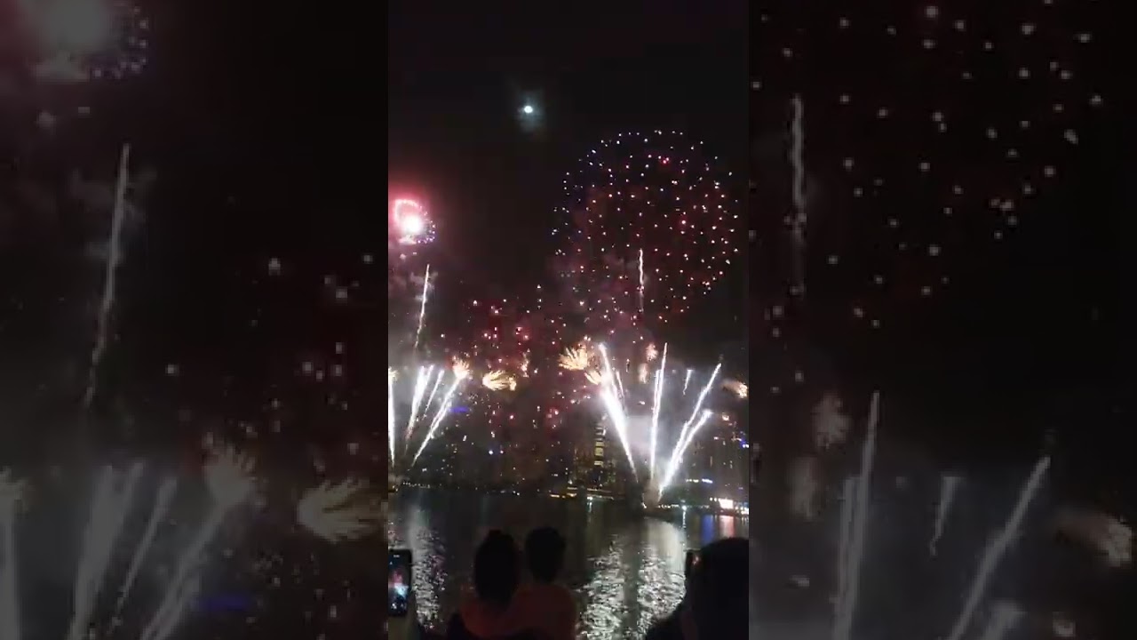 العاب نارية / برج خليفة / دبي