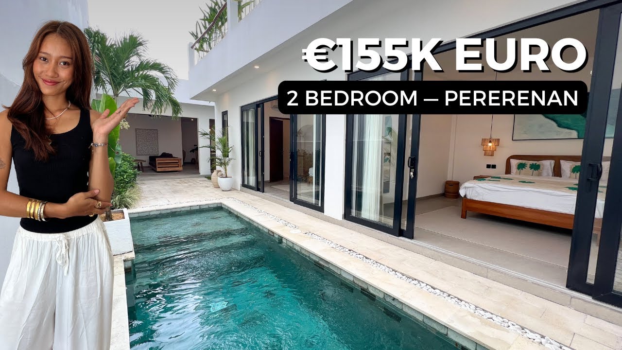 Вилла на Бали за 155 тыс. евро в Переренане 🌴 2 спальни, крыша, бассейн и рентабельность инвестиц...