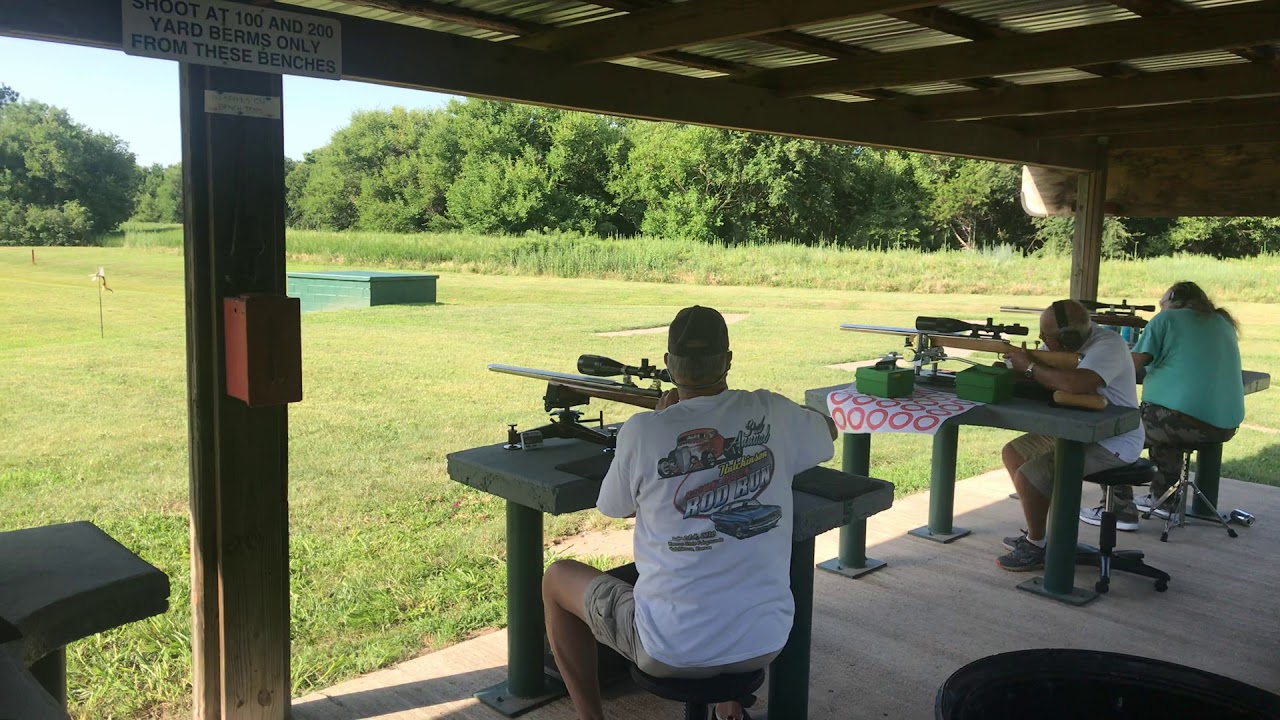 #benchrestshooting #customrifles Bench rest match River Creek Gun Club