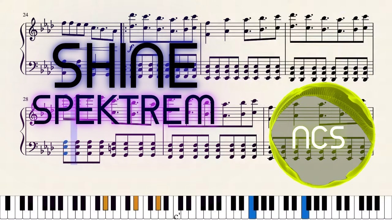 Spektrem - SHINE | FREE PIANO SHEETS
