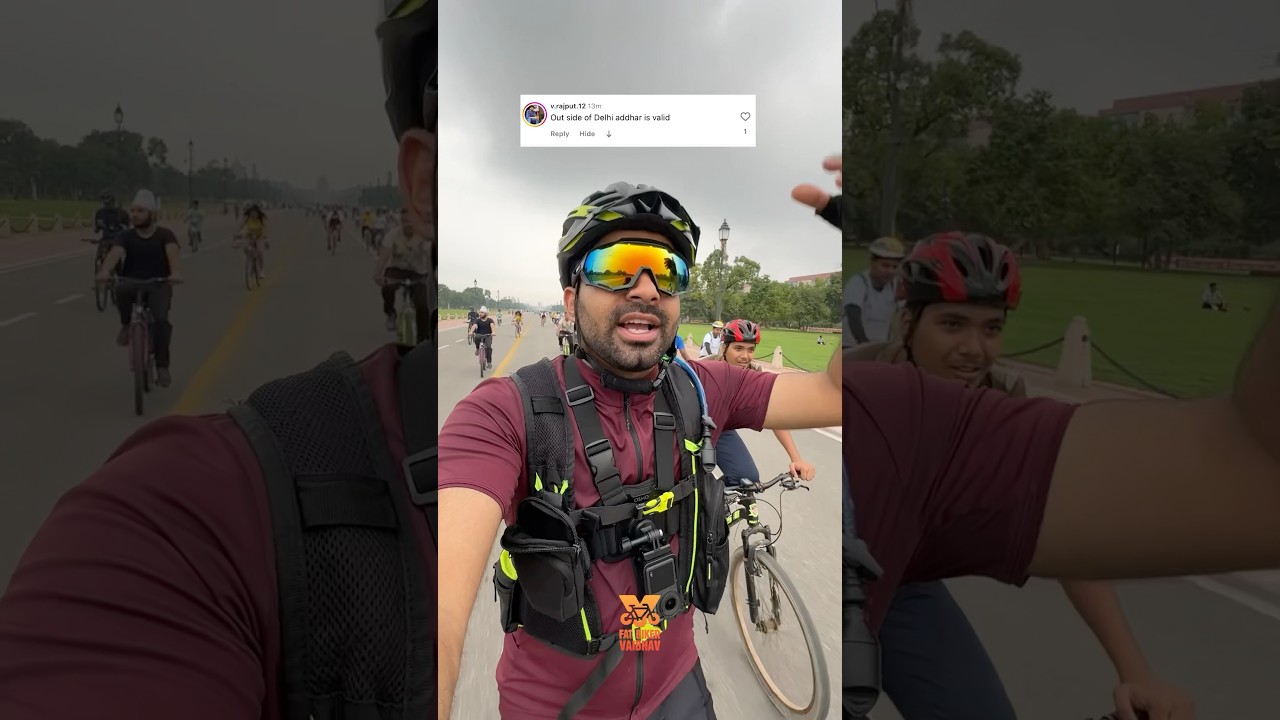 Can people who live outside delhi can get Free bicycle at India gate?