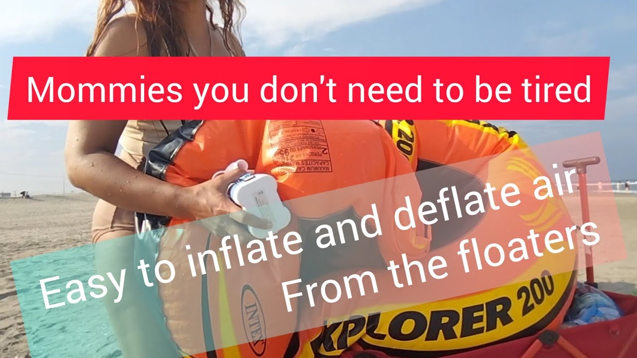 my best shopping for inflate and deflate air pump (easy 2 inflate and deflate air from your floaters