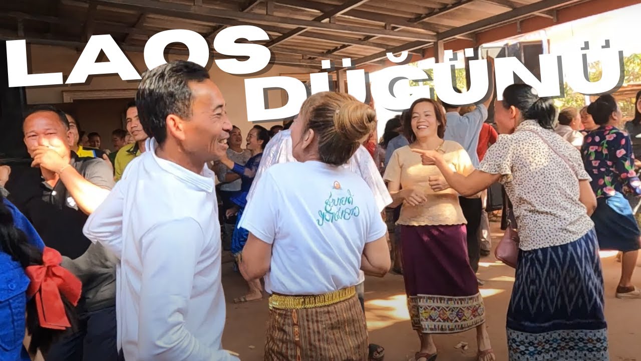 Vang Vieng'den Tayland'a Yolculuk | Laos'ta Düğüne Katıldım! | Laos #8