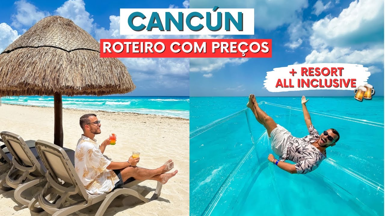 O MELHOR DE CANCÚN: roteiro completo, melhores passeios + resort all inclusive