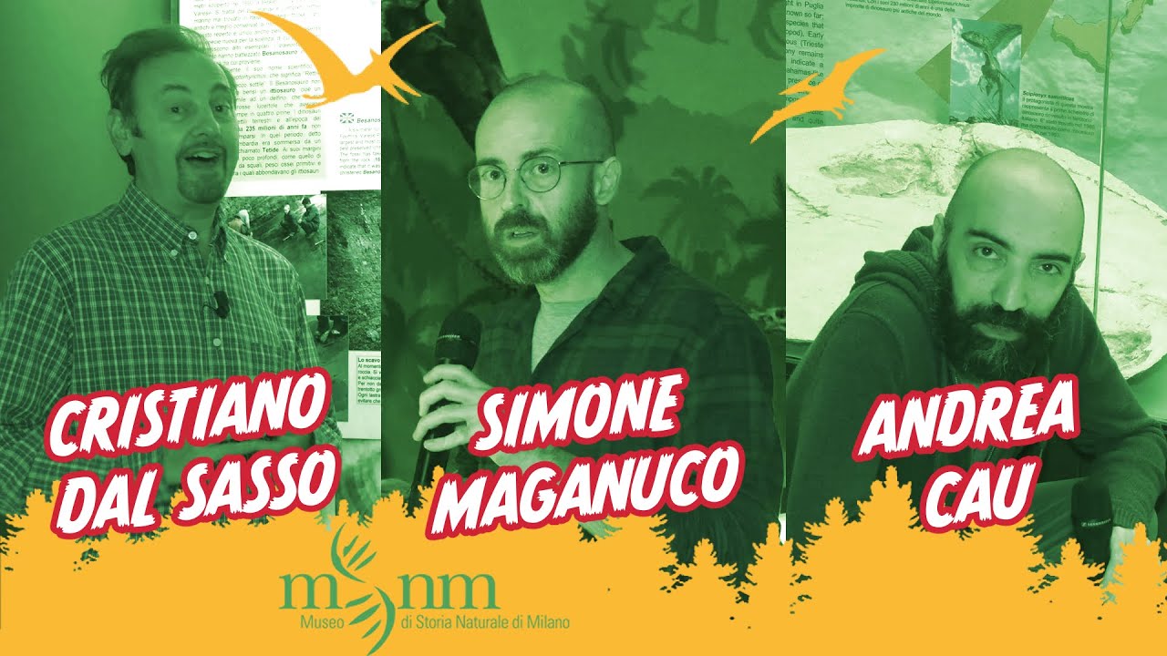 Visita al MUSEO DI STORIA NATURALE DI MILANO! Con CRISTIANO DAL SASSO, SIMONE MAGANUCO e ANDREA CAU