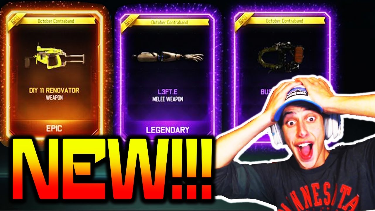 OMG I GOT THE NEW WEAPONS!!! BO3 NEW GUNS, WEAPONS, & THEMES!! *RARE SUPPLY DROP OPENING*