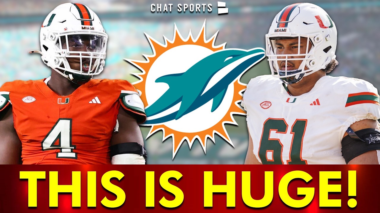 The Miami Dolphins Just Got A DOUBLE DOSE Of NFL Draft Rumors