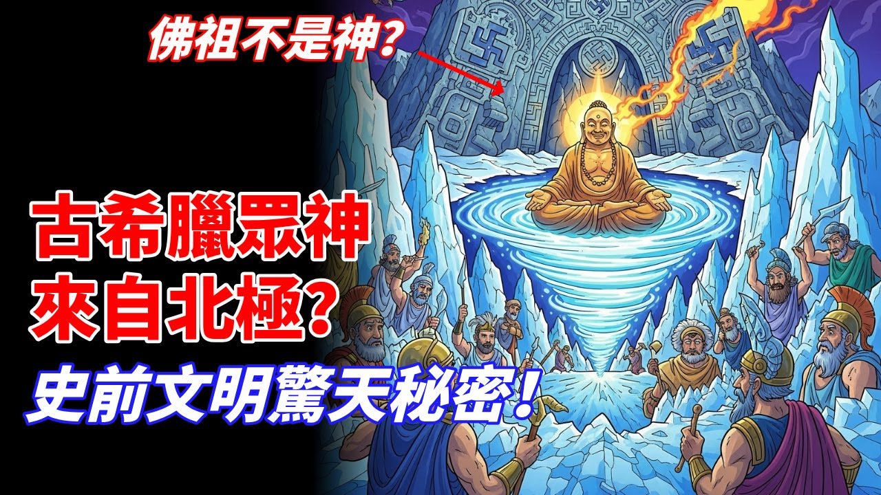 400年前的古地圖，竟藏著北極史前文明的終極秘密？莫卡托地圖顛覆你的世界觀！萬年前的北極黃金種族，竟是釋迦牟尼的真實身份？#史前帝國 #北極文明 #官方歷史 #考古隱瞞 #氣候武器 #文明重啟