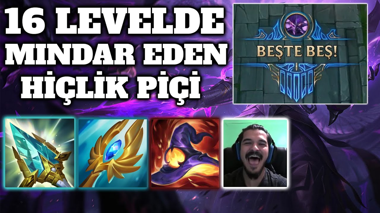 16 Levelde Mındar Eden Hiçlik Pişti - Bronzda Bir Elmas Tadında - LoL Kassadin