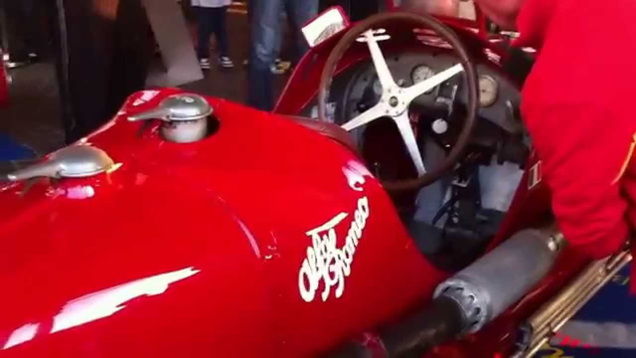 Alfa Romeo P3 1932 GP Montreux 2012 Départ