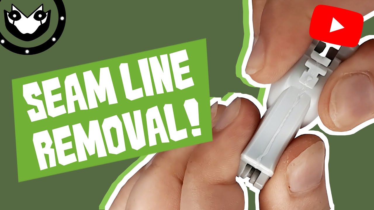 EASY TUTORIAL | HOW TO REMOVE SEAM LINES | GUNPLA! | Beginner's | 2021
