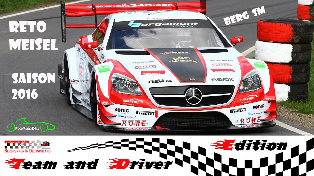 Рето Мейзель | Mercedes SLK 340 Judd V8 | Сезон 2016 | Итоги чемпионата Швейцарии по горным гонкам