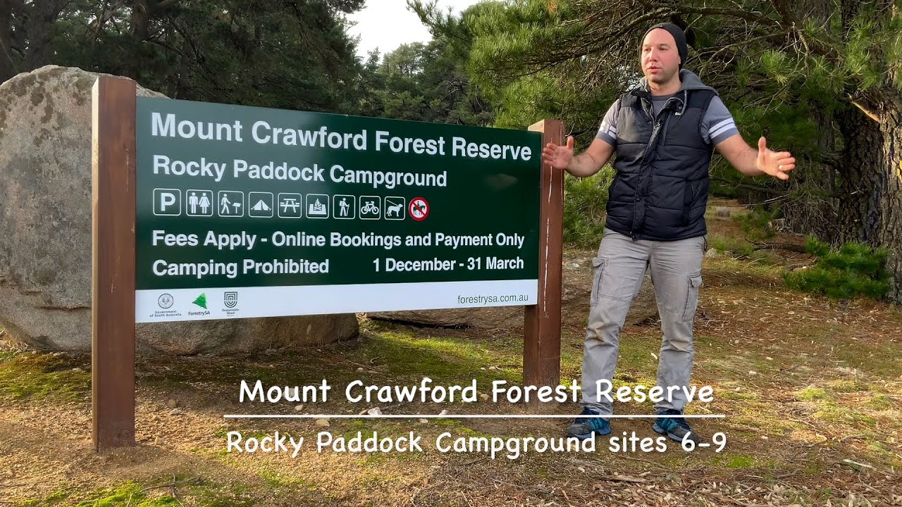 Rocky Paddock Campground, Mt Crawford, South Australia, Part 2 - Sites 6 - 9 - Episode 7
