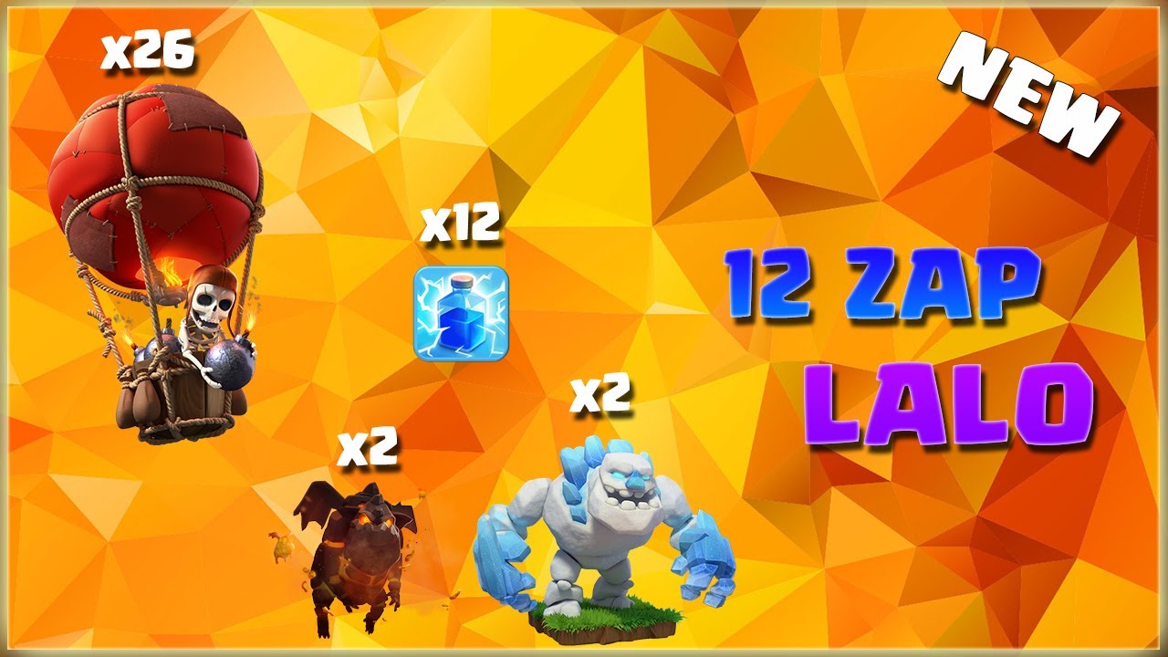 NEW META!! ALL ZAP LALO Awesome TH13 Army | TH13 Best War Strategy #153 | COC 2020 |