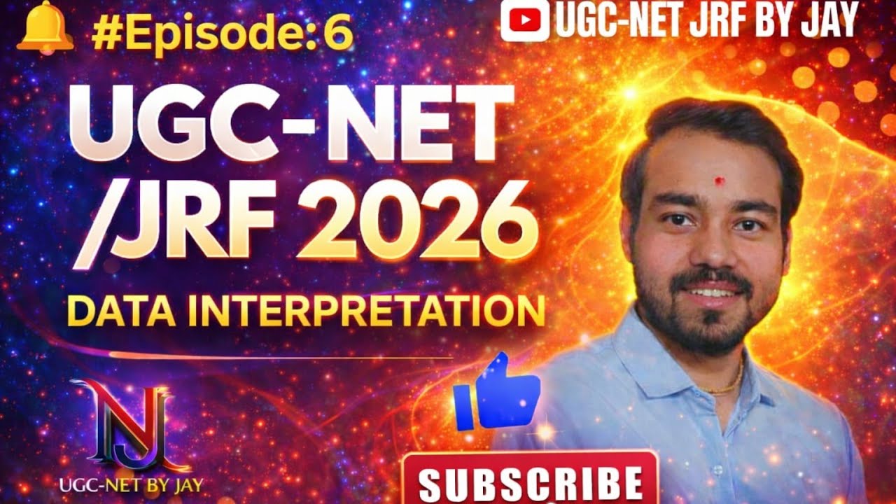 UGC-NETJRF-2026 DATA INTERPRETATION DI #ugcnetdi #netpaper1st #ugcnetexam 