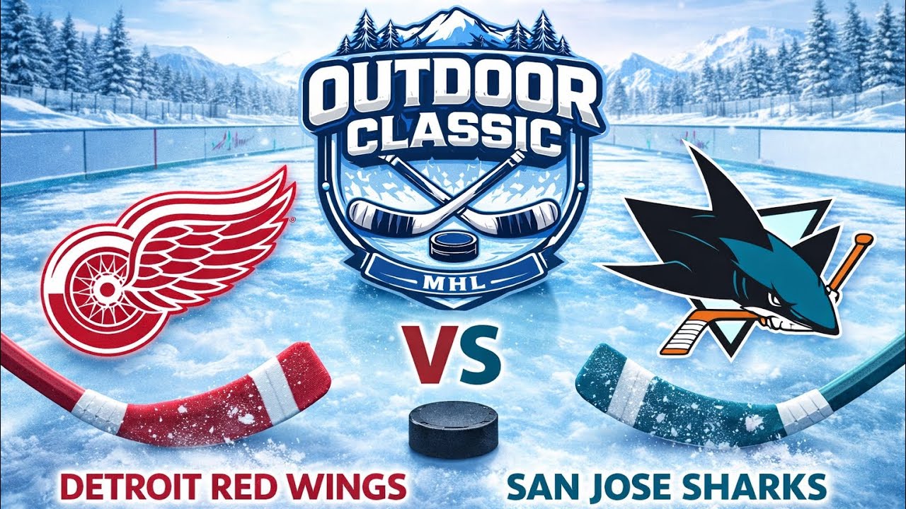 Season 2 Game 7 | 1v1 Knee Hockey showdown - Red Wings Vs Sharks | Outdoor Classic | MHL