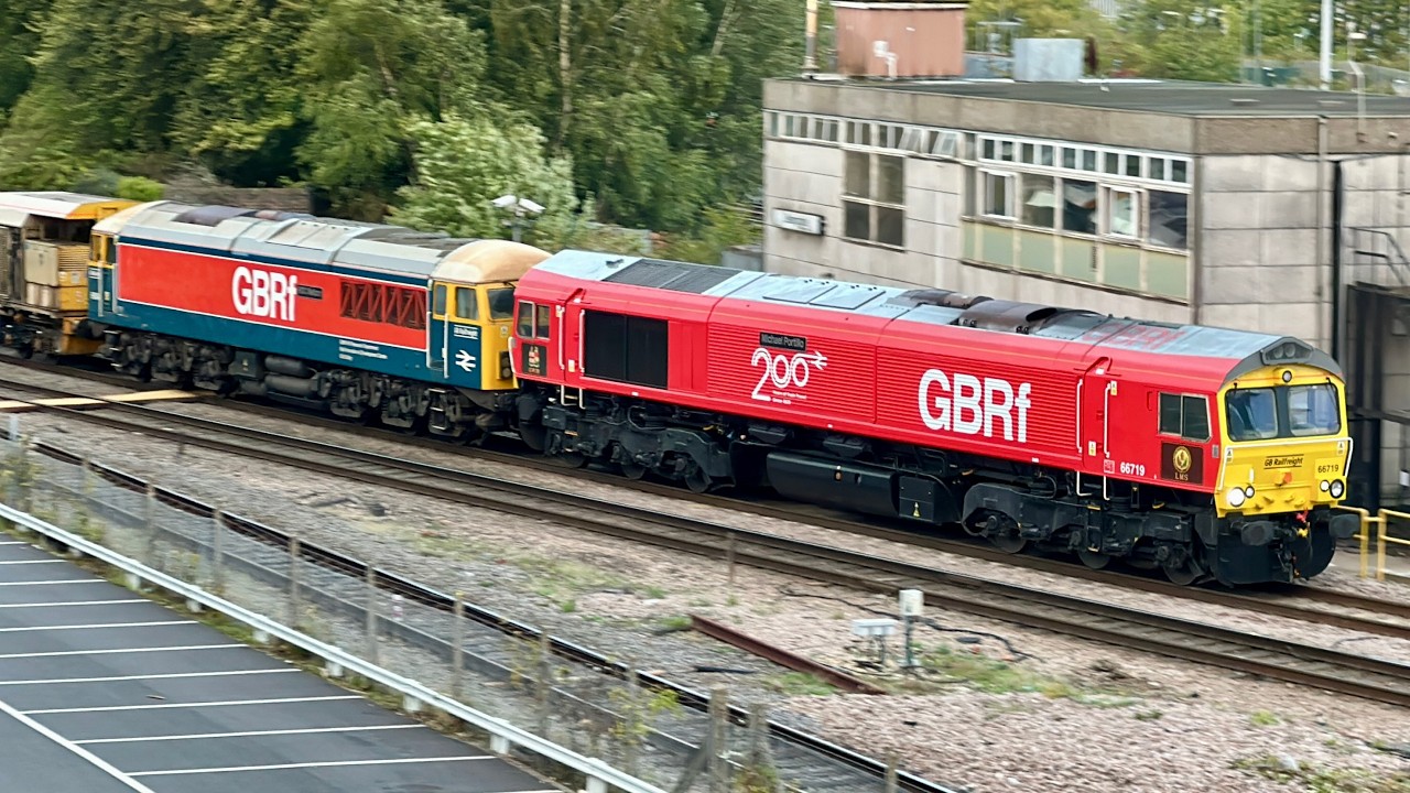 Railway 200 Class 66 & Class 69 at Basingstoke, SWML, 15/9/2025 | Boom Trainspots