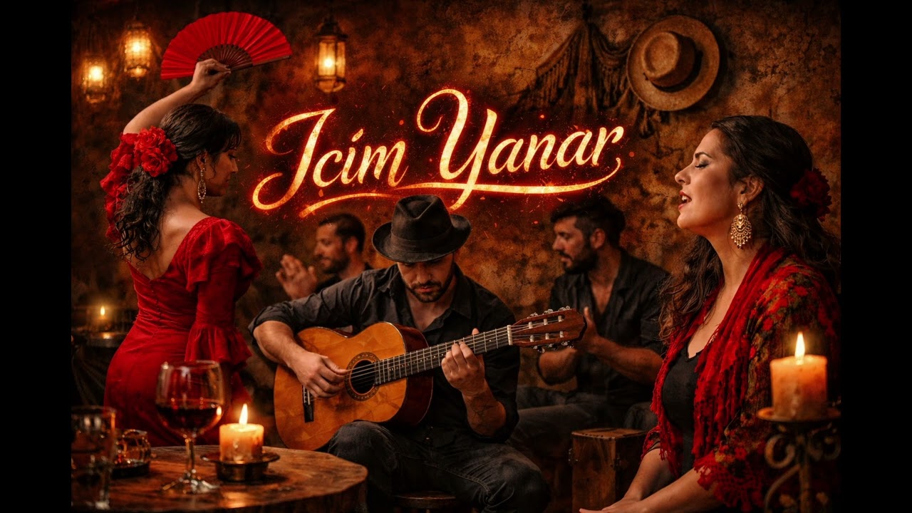 🔥 İçim Yanar x No Volveré 💃 | Böylesini dinlemediniz 🔥Flamenco Mashup | Kalpten Ateşe ❤️‍🔥🎸