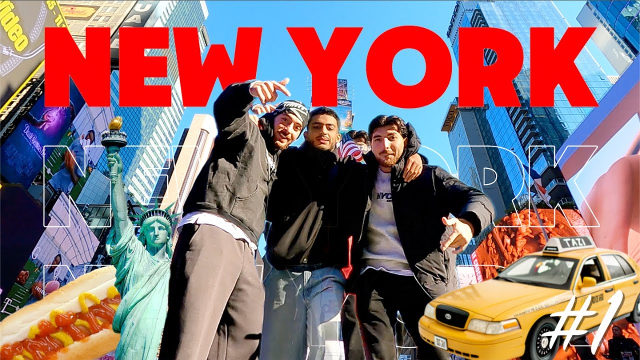 1 Semaine pour découvrir New-York !! 🗽🇺🇸 (Un sdf se transforme en TV) VLOG partie #1