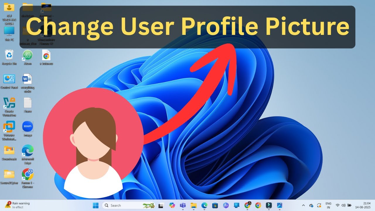 How To Change User Profile Picture in Windows 11 | Step-by-Step Guide | Secure 2 Cyber
