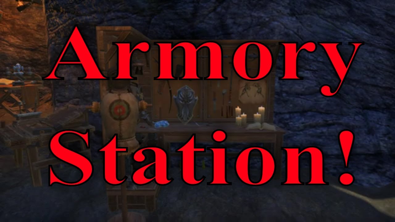 ESO Armory Station & Assistant *Additional Slots Too! PS4 /5 Xbox Or PC