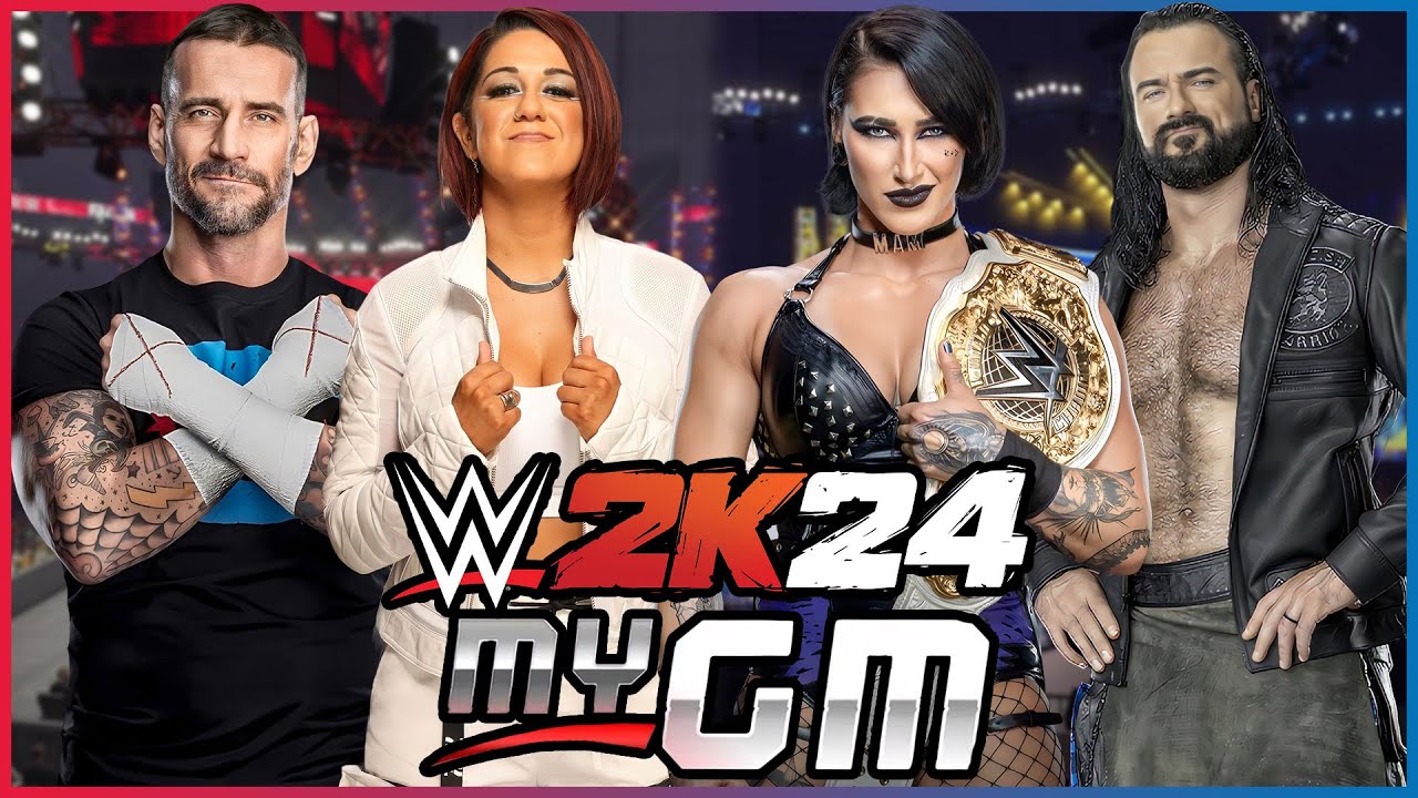 WWE 2K24 MyGM Mode First BLIND Playthrough Continues! | LIVE Gameplay